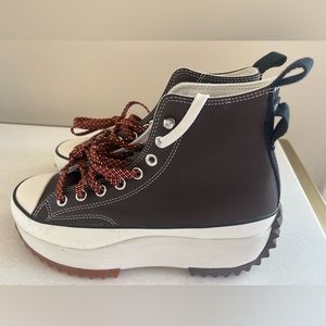 Converse ⭐️Run Star Hike size 9 NWOB Brown Leather